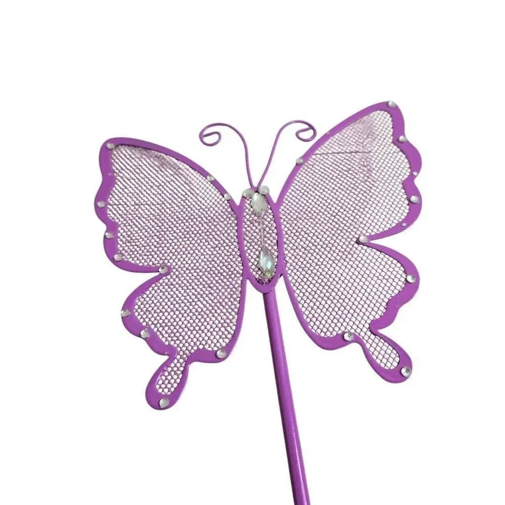 Cute Butterfly Jewelry Organizer – Purple Earring Jewelry Stand – Dresser Top Je